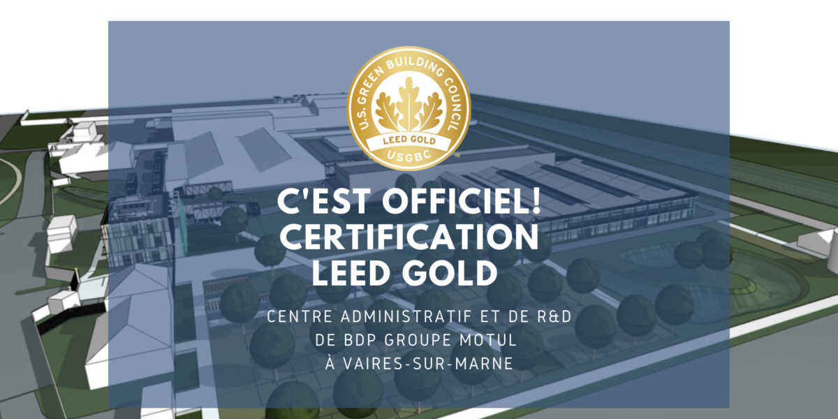 Certification LEED MOTUL